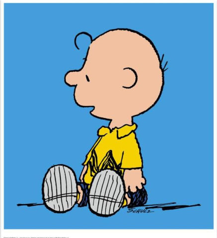 Charlie Brown: Blue - Limited Edition Art On Canvas - Inspired by Peanuts