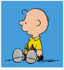 Charlie Brown: Blue - Limited Edition Fine Art Print - Inspired by Peanuts