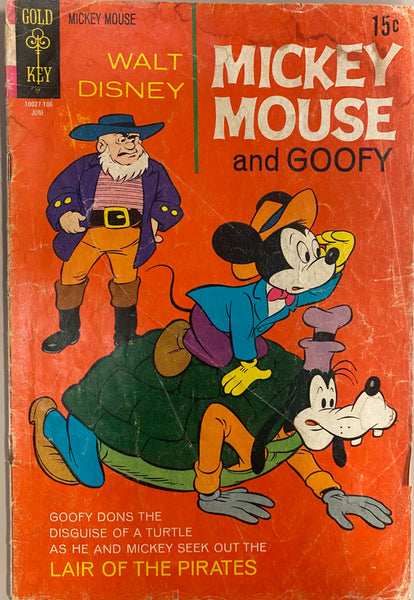 Walt Disney's Mickey Mouse and Goofy #130 June 1971 Gold Key Comic Book