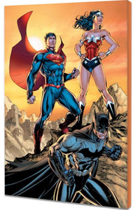 DC Universe Rebirth - by Jim Lee - Limited Edition Giclée on Canvas Inspired by DC Comics