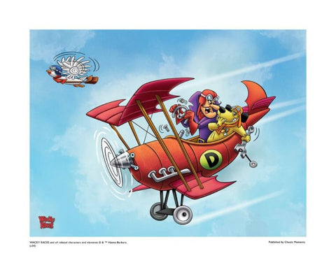 Dastardly - By Hanna-Barbera - Limited Edition Giclée on Paper