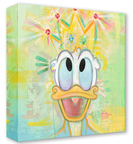 Dignified Duck by Dom Corona featuring Donald Duck Treasures On Canvas
