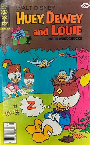 Huey Dewey and Louie Junior Woodchucks #58 Gold Key Comic 1978