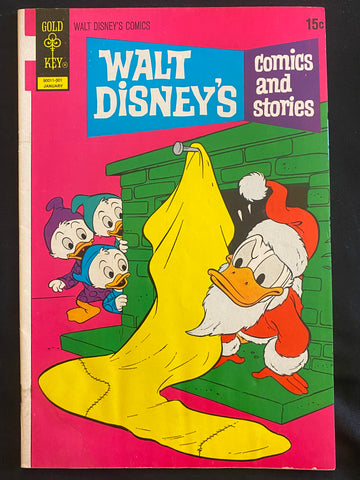 Walt Disney's Comics And Stories No. 4 Vol. 33 1972 Donald Duck Vintage Gold Key