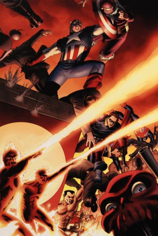 Fallen Son: Death of Captain America #5 - By John Cassaday - Limited Edition Giclée on Canvas