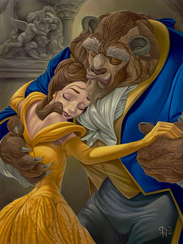 Falling In Love by Jared Franco Limited Edition Inspired by Beauty and the Beast