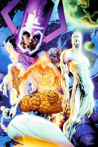 Fantastic Four #545 - by Michael Turner - Signed by STAN LEE - Limited Edition Giclée on Canvas