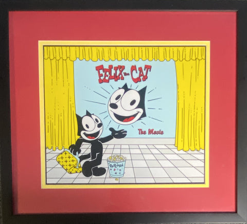 Felix The Cat The Movie Framed Sericel