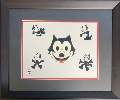 Felix The Cat Framed Sericel