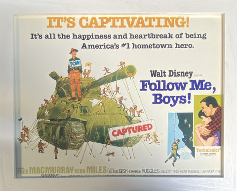 Follow Me, Boys 1966 Original Lobby Card Framed