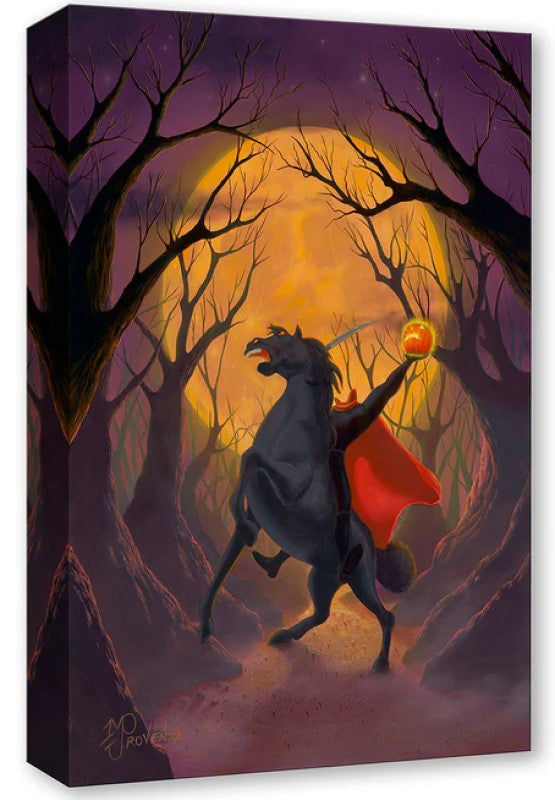 Forbidden Path by Michael Provenza Treasures On Canvas Featuring The Headless Horseman