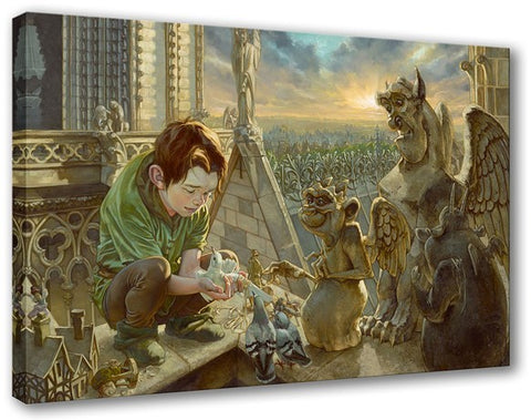 God Help The Outcasts by Heather Edwards Treasure On Canvas inspired by The Hunchback of Notre Dame