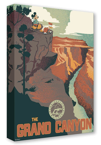 Grand Canyon by Bret Iwan Treasure On Canvas Featuring Mickey Mouse