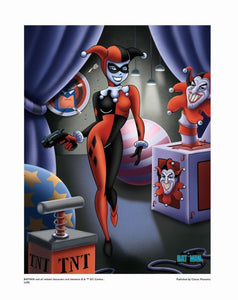Harley Quinn - Limited Edition Giclée on Fine Art Paper Inspired by DC Comics