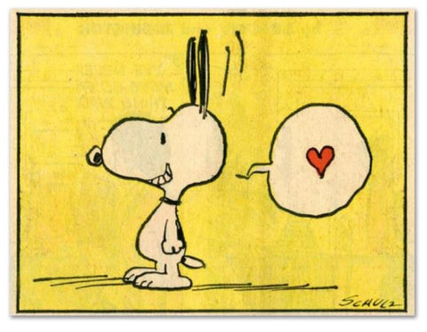 Heart - Limited Edition Fine Art Print - Inspired by Peanuts