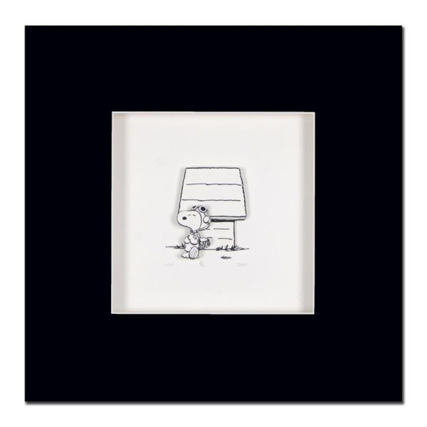 Hero - Limited Edition 3D Decoupage Art Print - Inspired by Peanuts