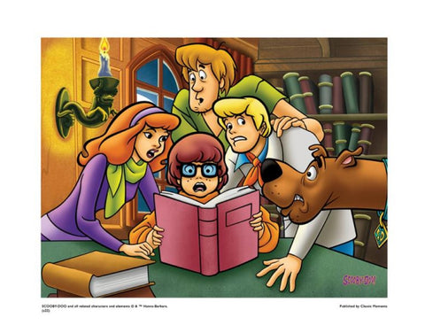 History Lesson - By Hanna-Barbera - Limited Edition Giclée on Paper