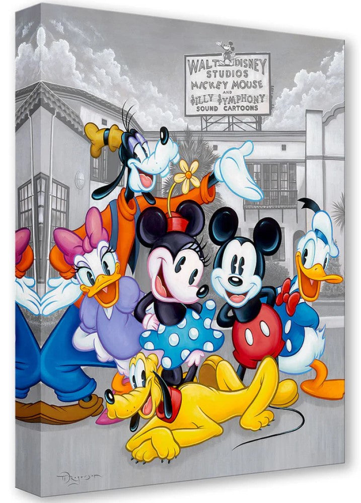 Hyperion Studio by Tim Rogerson Premiere Treasure On Canvas Featuring Mickey Mouse and Friends