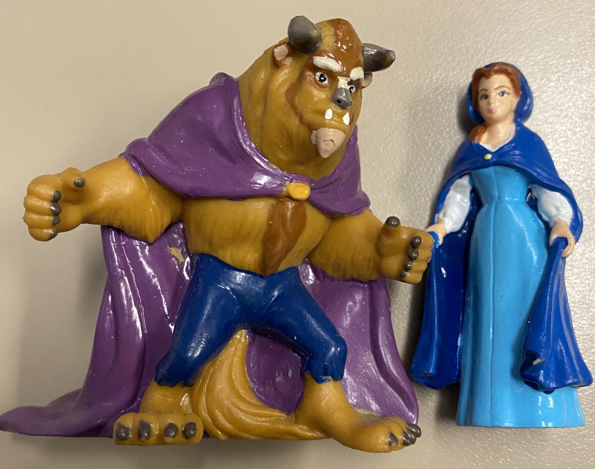 Vintage Beauty and the Beast Applause Figures