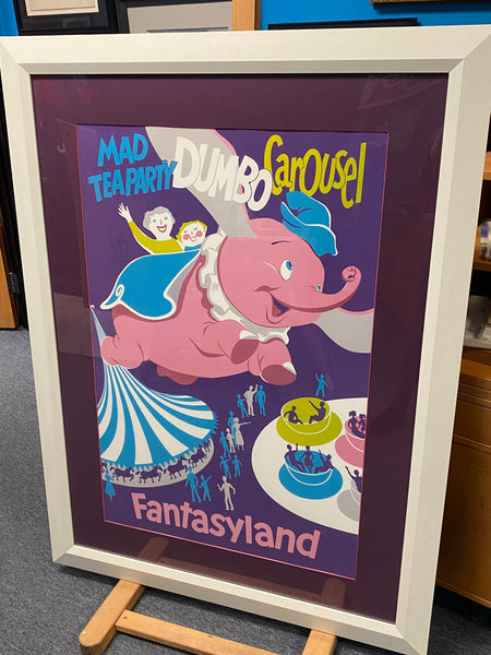 Fantasyland Attraction Poster Framed Limited Edition Disneyland 2005