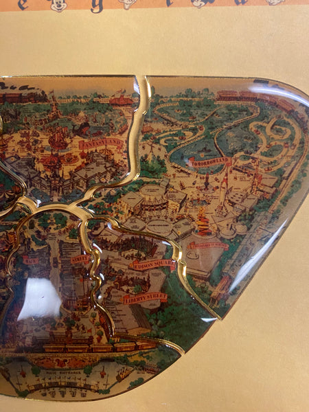 Disneyland Map 6 Piece Pin Set from 45th Anniversary LE 1,955 2000
