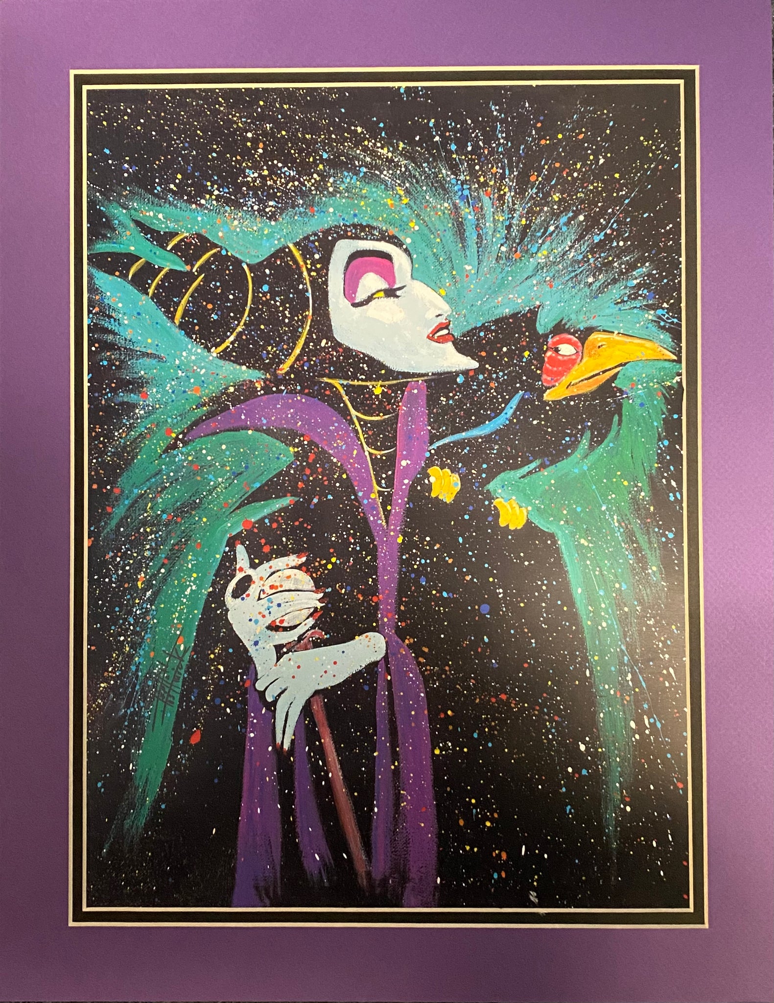 Wickedly Elegant - Matted Lithograph - By Stephen Fishwick