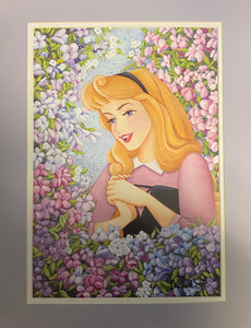 Briar Rose - Matted Lithograph - By Michelle St. Laurent