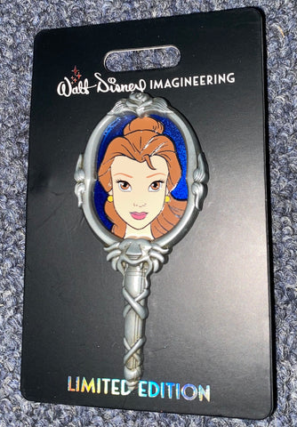 Disney Destination D23 WDI MOG Mickey's of Glendale Enchanted Mirror Belle Pin