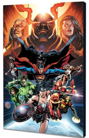 Justice League, Darkseid War - by Jason Fabok - Limited Edition Giclée on Canvas Inspired by DC Comics