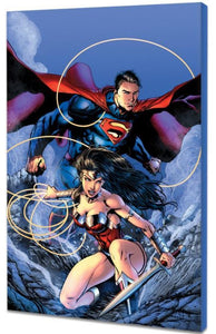 Justice League (The New 52) #14 - By Jason Fabok - Limited Edition Giclée on Canvas Inspired by DC Comics