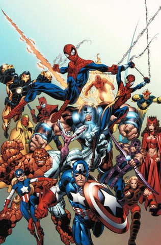 Last Hero Standing #1 - By Mark Bagley - Limited Edition Giclée on Canvas