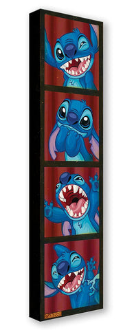 Leave Me In Stitches by Trevor Carlton Treasure On Canvas featuring Stitch