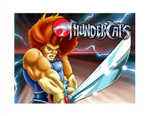 Lion-O - Limited Edition Giclée on Paper Inspired by ThunderCats