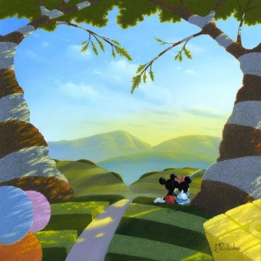 Love's Path by Michael Provenza featuring Mickey and Minnie Mouse