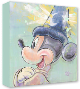 Magic Mural by Dom Corona featuring Mickey Mouse Treasures On Canvas