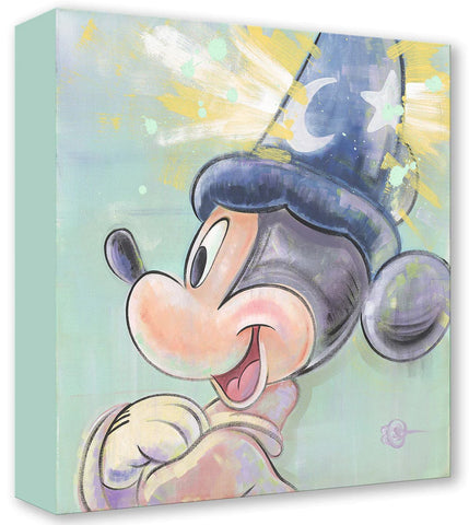 Magic Mural by Dom Corona featuring Mickey Mouse Treasures On Canvas