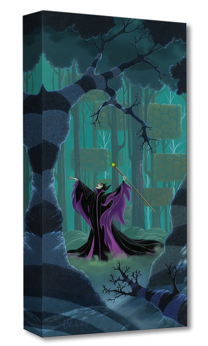 Maleficent Summons the Power by Michael Provenza inspired by Sleeping Beauty