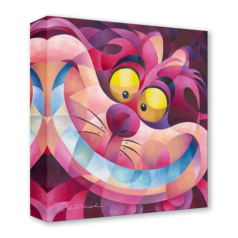 Cheshire Cat Grin by Tom Matousek Treasure On Canvas Inspired by Alice In Wonderland