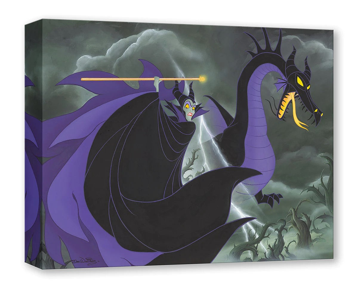 Mistress of Evil by Don Ducky Williams - Treasure on Canvas - Inspired by Sleeping Beauty