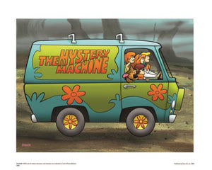 Mystery Machine - By Hanna-Barbera - Limited Edition Giclée on Paper