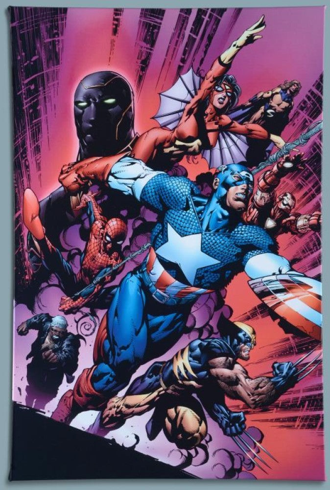 New Avengers #12 - By Mike Deodato - Limited Edition Giclée on Canvas