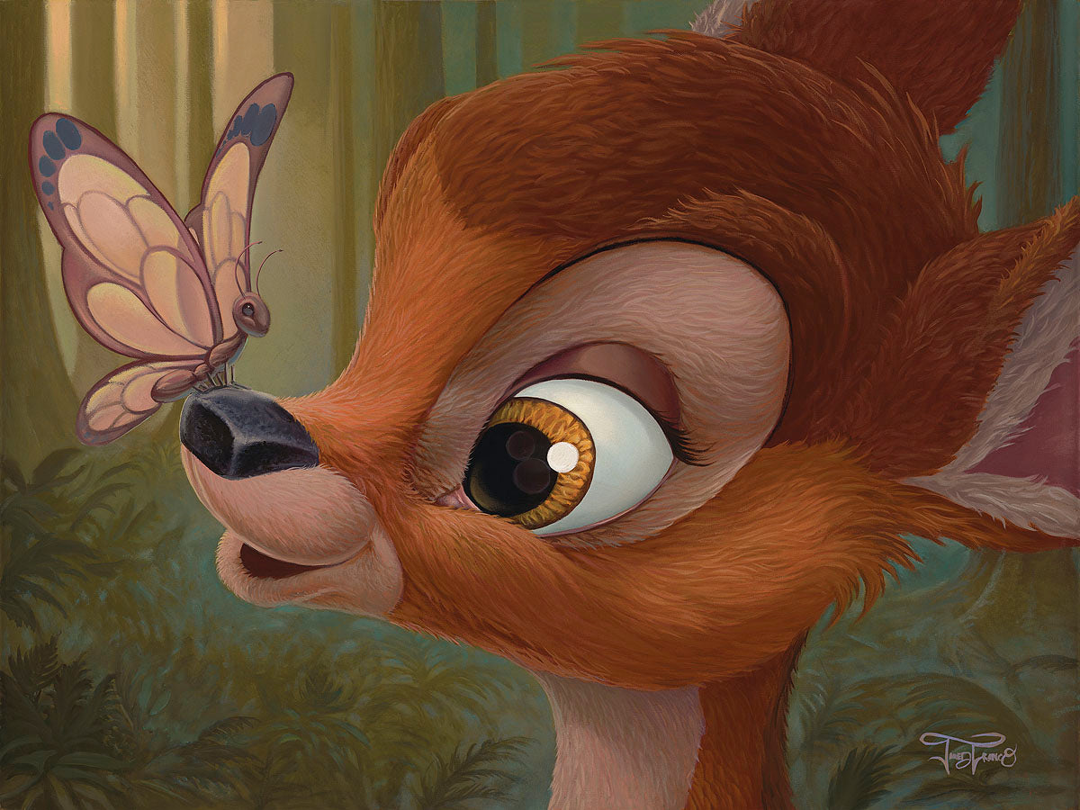 Nosey Butterfly by Jared Franco Limited Editions inspired by Bambi