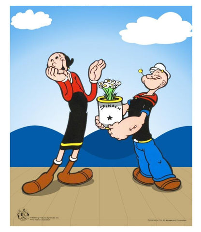 Popeye Spinach - By King Features Syndicate Inc. - Limited Edition Sericel