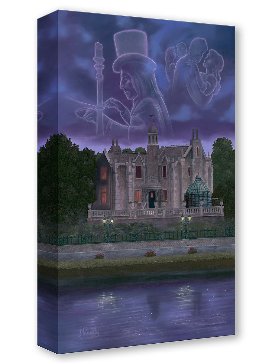 Midnight Waltz by Michael Provenza Treasures On Canvas inspired by The Haunted Mansion