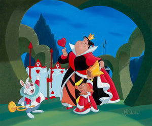 The Queen of Hearts by Michael Provenza inspired by Alice In Wonderland