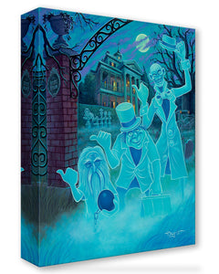 Welcome Foolish Mortals by Tim Rogerson Treasure on Canvas Inspired by The Haunted Mansion