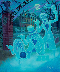 Welcome Foolish Mortals by Tim Rogerson Limited Edition Inspired by The Haunted Mansion