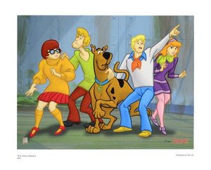 Scooby and the Gang - By Hanna-Barbera - Limited Edition Giclée on Paper