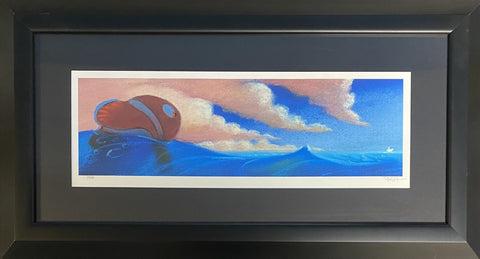 Sequence Pastel: Dropoff - Framed Giclée On Paper Pixar Art Collection by Ralph Eggleston
