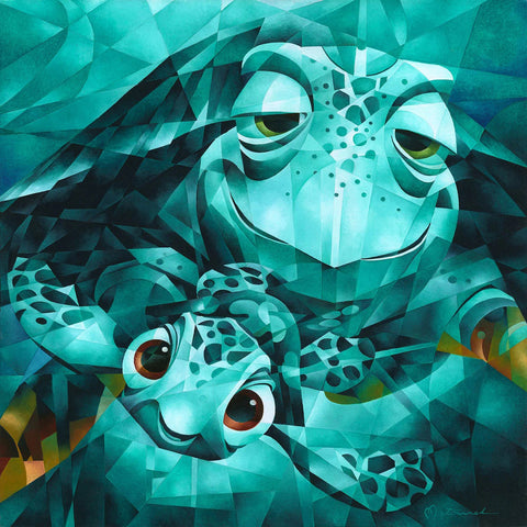 Serious Thrill Issues, Dude by Tom Matousek inspired by Disney Pixar's Finding Nemo